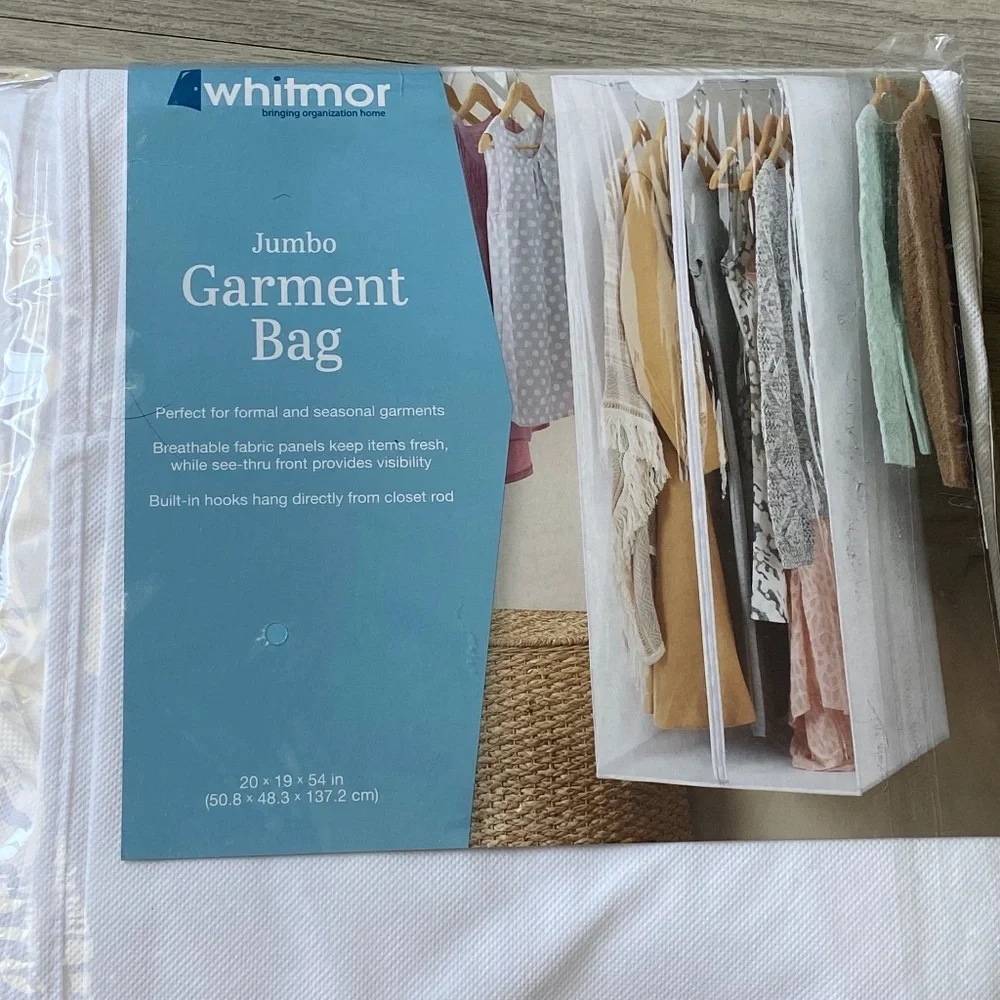 Garment Bag Jumbo NEW Whitnor
